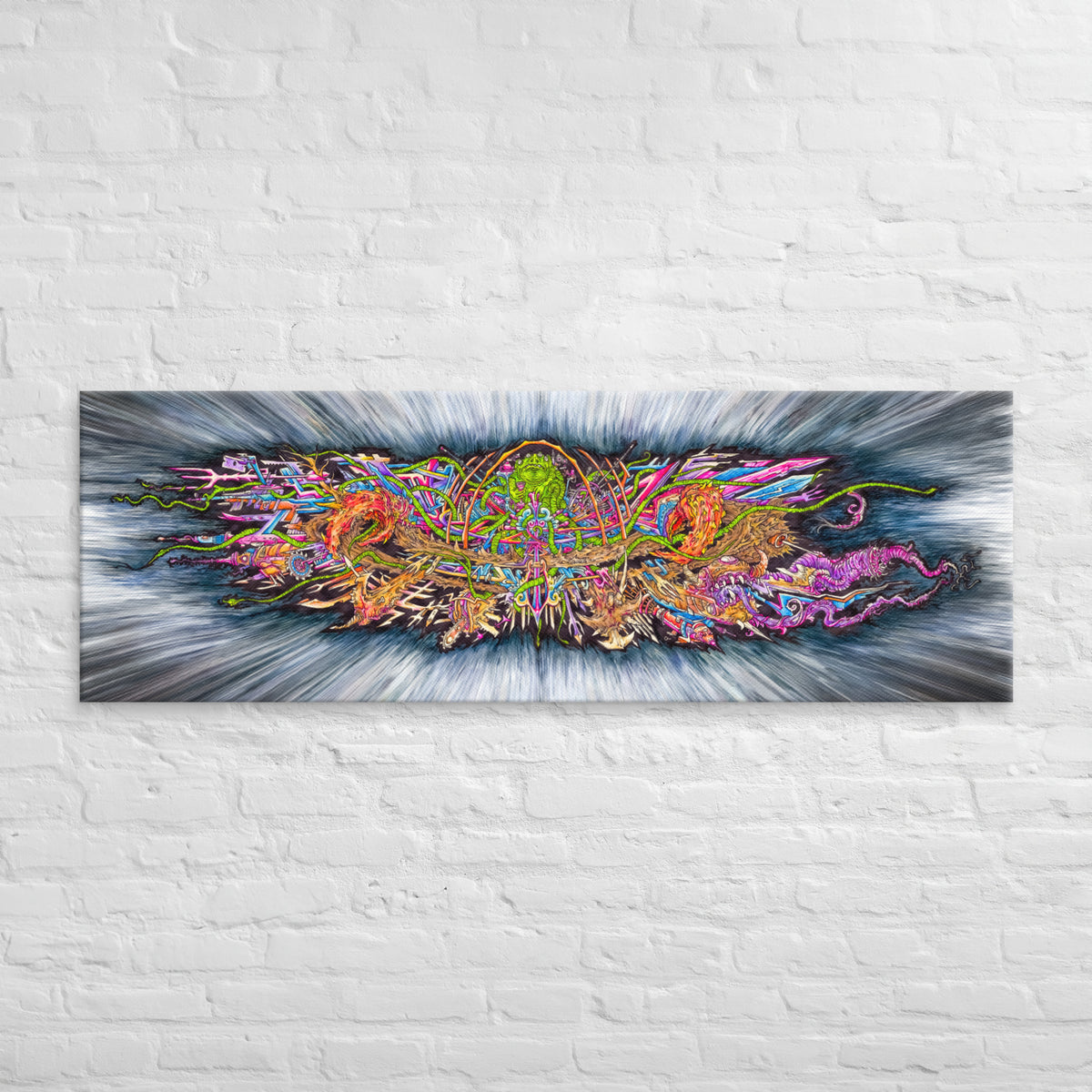 Destroyer Crab Death Machine - Canvas Print
