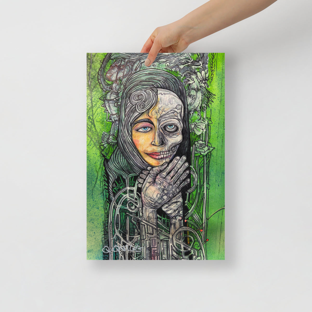 Cygnus Girl - Matte Paper Print