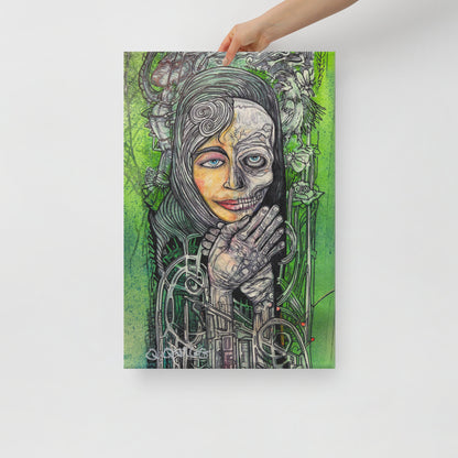 Cygnus Girl - Canvas Print