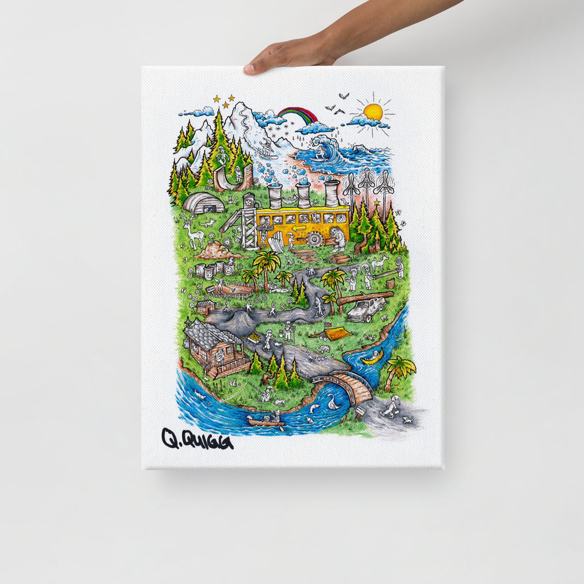 The Fun Factory - Canvas Print