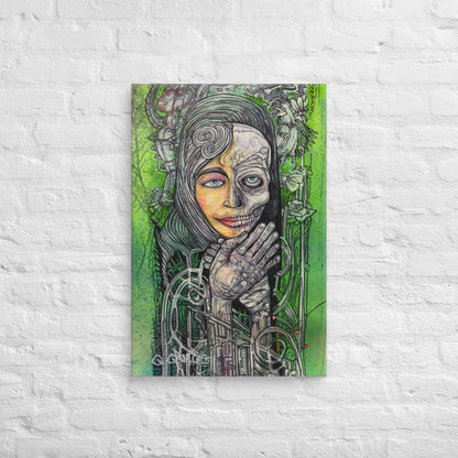 Cygnus Girl - Canvas Print