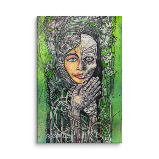 Cygnus Girl - Canvas Print
