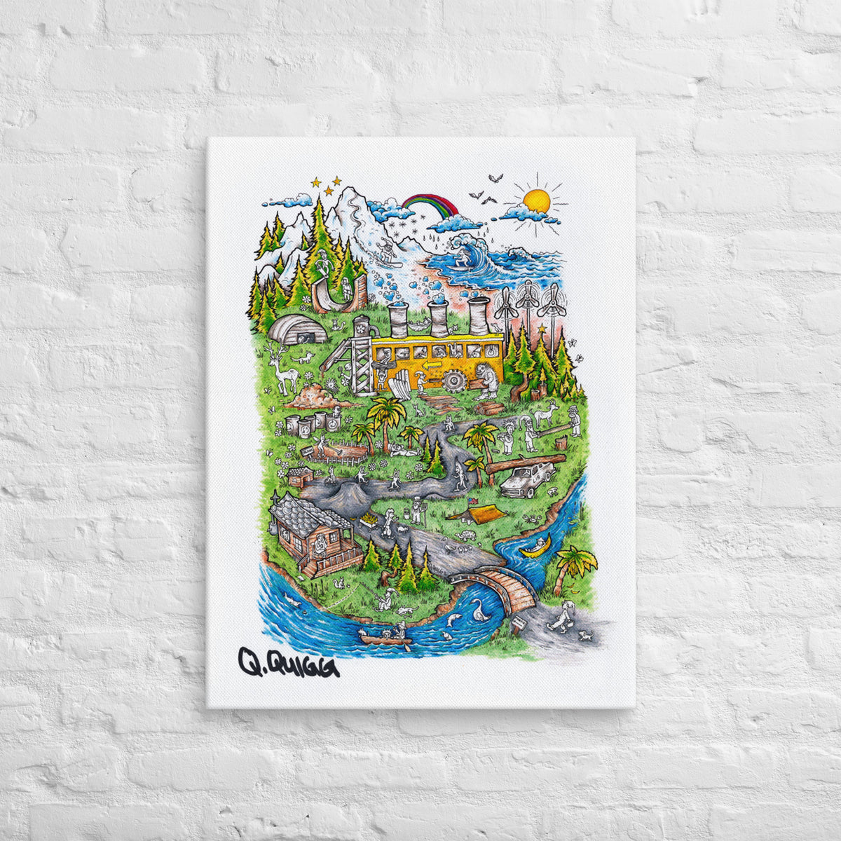 The Fun Factory - Canvas Print
