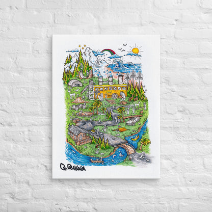 The Fun Factory - Canvas Print
