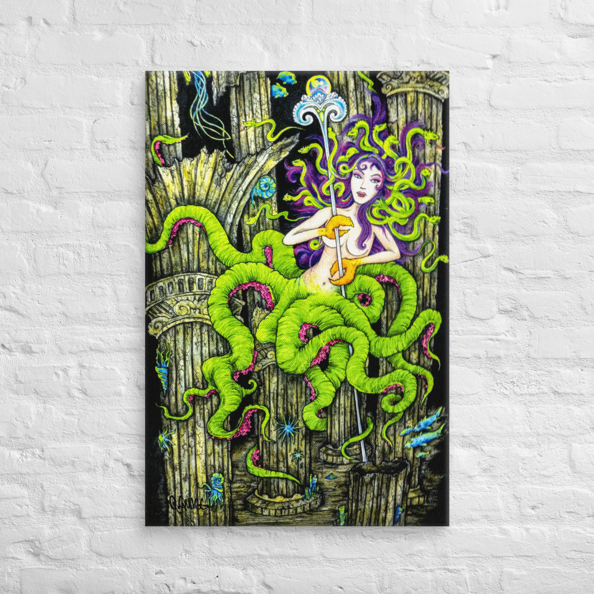 Octogoddess - Canvas Print