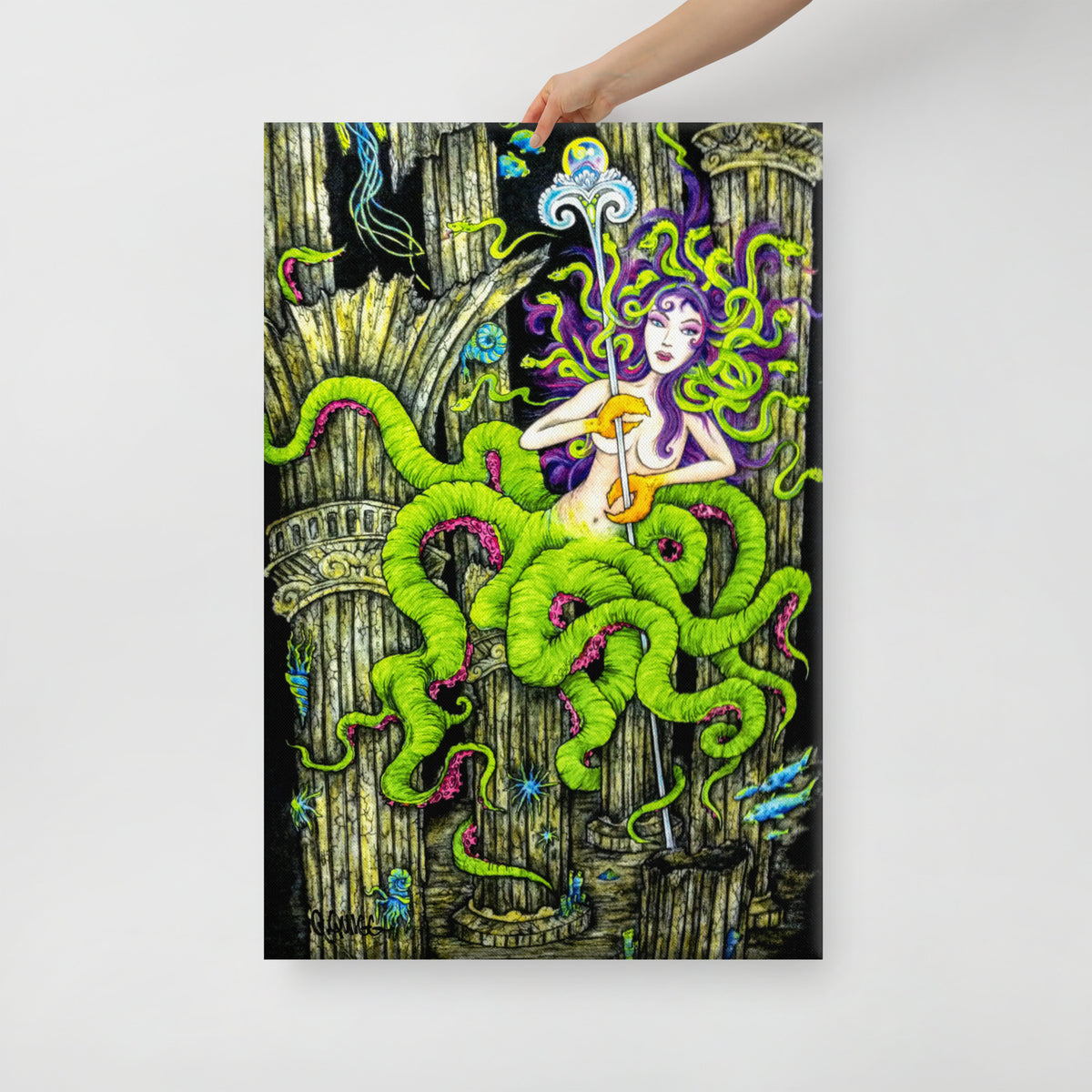 Octogoddess - Canvas Print