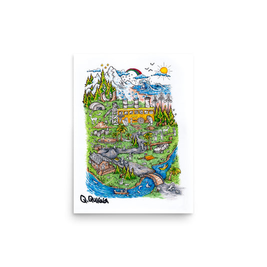 The Fun Factory - Matte Paper Print