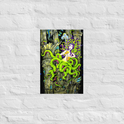Octogoddess - Matte Paper Print