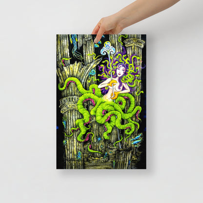 Octogoddess - Matte Paper Print