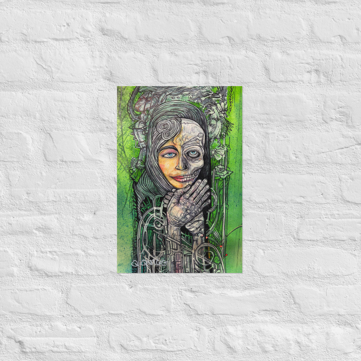 Cygnus Girl - Matte Paper Print