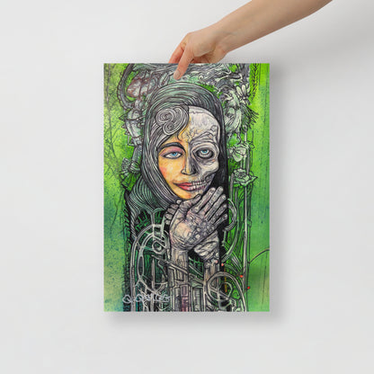 Cygnus Girl - Matte Paper Print