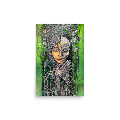 Cygnus Girl - Matte Paper Print
