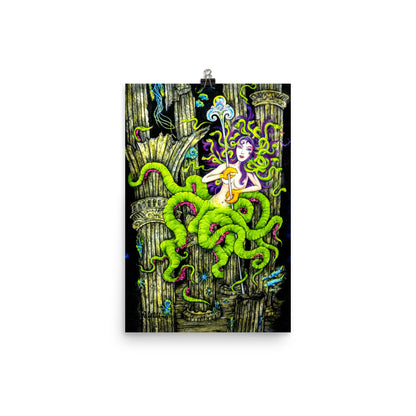 Octogoddess - Matte Paper Print