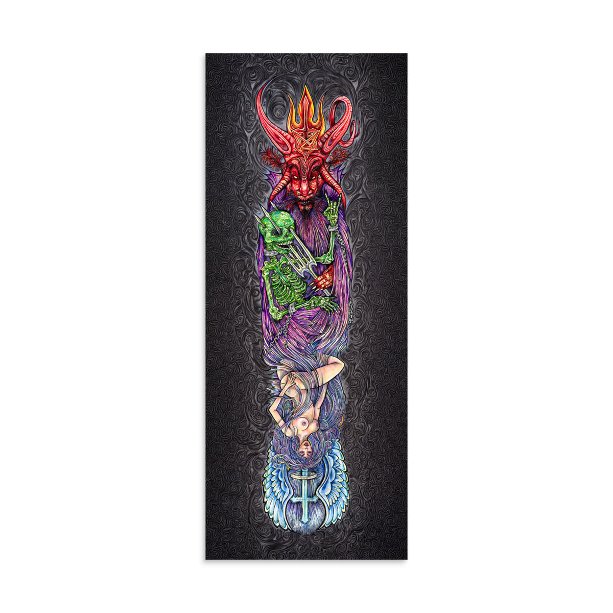 Heaven And Hell - Matte Paper Print